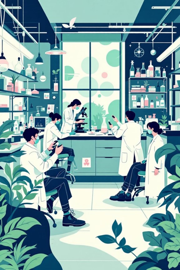 Advanced medical research laboratory